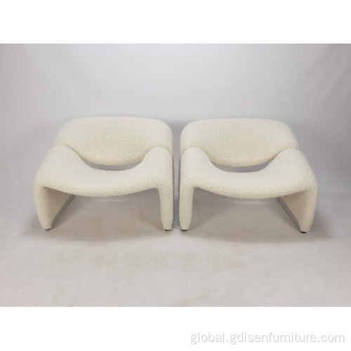 Fiberglass Chair Forliving Room Modern Hipster Chair F598 Groovy Chair Vintage LoungeChair Factory